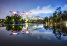 Сучасні «Сади Семіраміди» у Сінгапурі