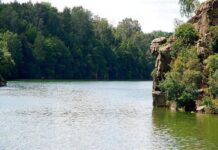 На Житомирщині зневоднена річка Тетерів, а рівень водосховища критично малий